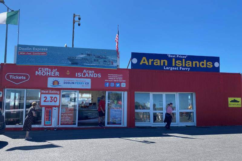 Boat trips to Aran Islands